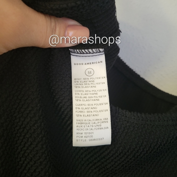 Good American Always Fits Shoulder One-Piece Swimsuit - Picture 4 of 5